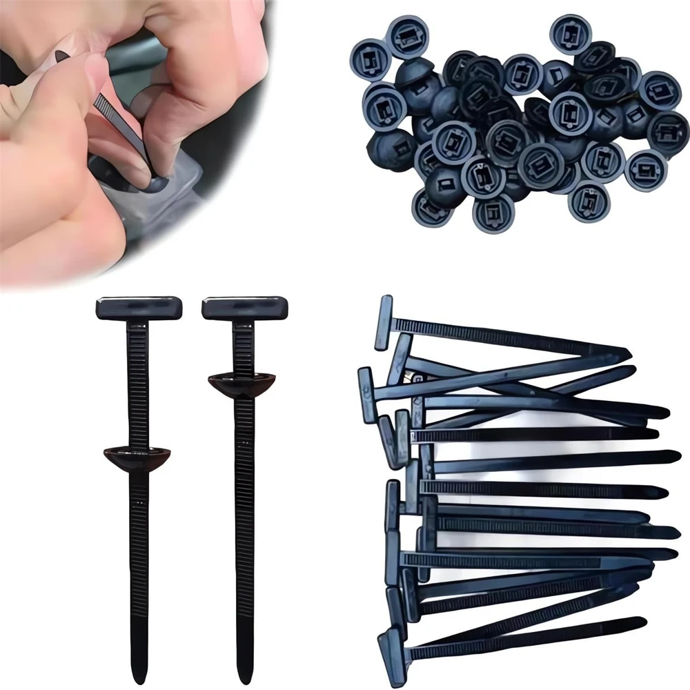 Self Locked Nylon Cable Tie Pu - Plastic Pipe Clip recension och pris