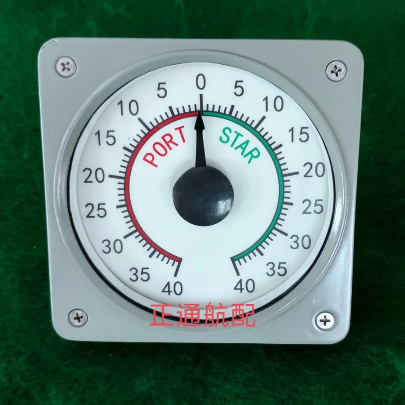 New Jinzhou Zhengtong Aviation OQF2D-1 50/60HZ Rudder Angle Receiver Embedded Rudder Angle Indicator 1PCS