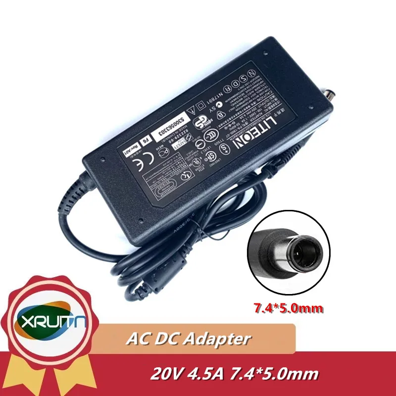 

Адаптер переменного и постоянного тока 20 В, 4,5 А, 90 Вт для PHILIPS AOC ADPC2090 C3583FQ AG322QCX VS16485 XG-2703 XG3420C, зарядное устройство для ноутбука 7,4 мм