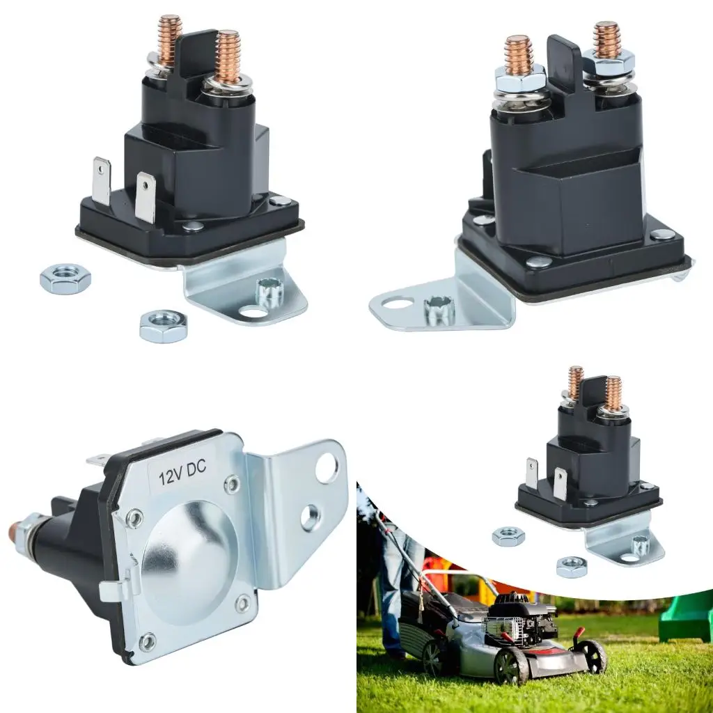 Stainless Steel Starter Solenoid Relays 100A Rating For Lawn And Garden Equipment high quality