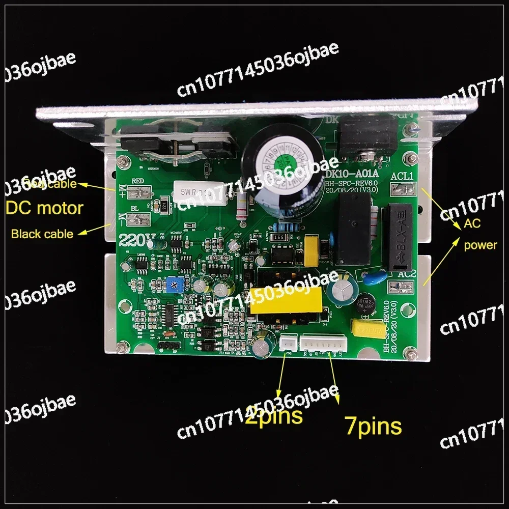 The Endex DCMD67 Controller of LCB and BH Treadmills Is Compatible with The DK10-A01A Treadmill Motor Control Board