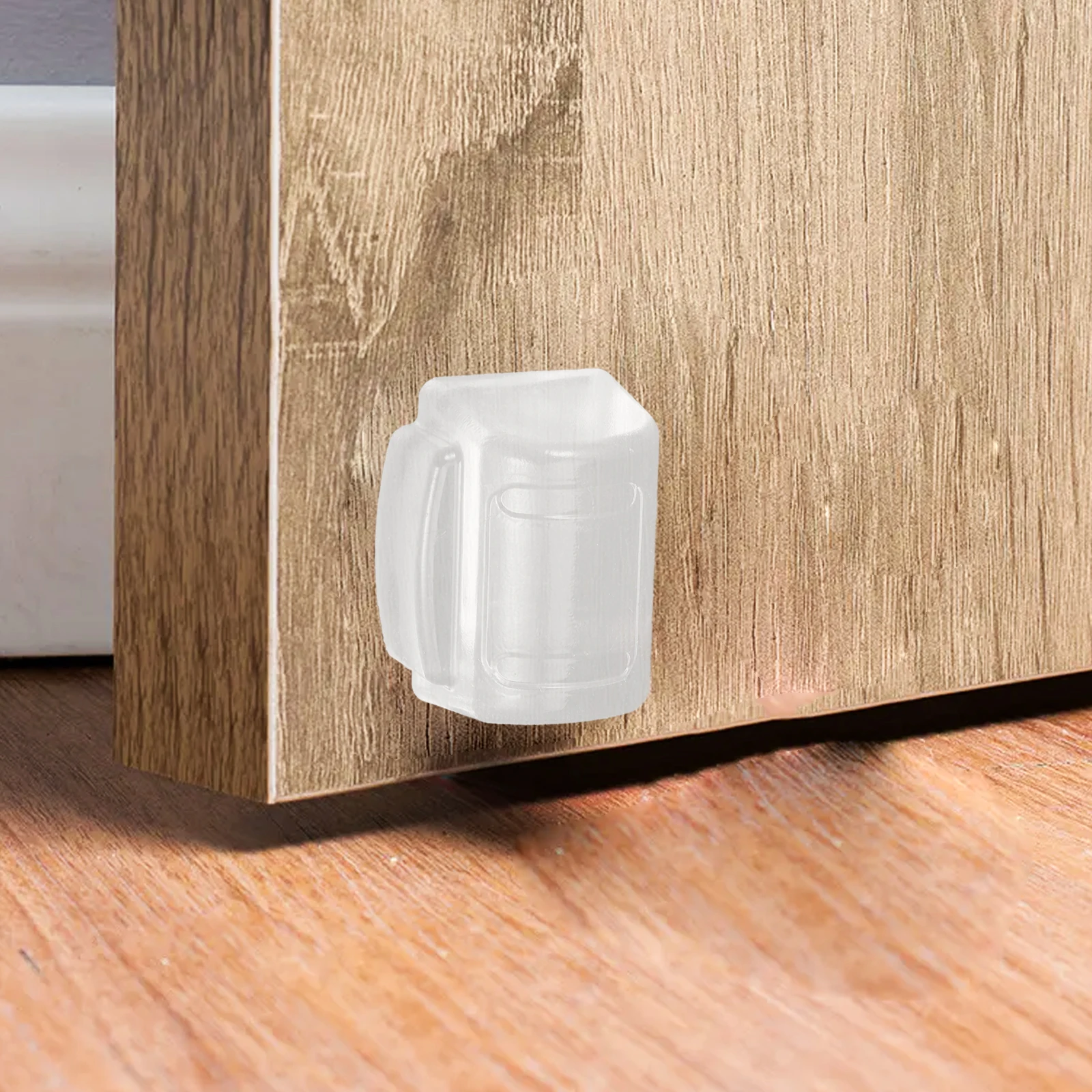 

Rubber Door Stoppers Safety Protection Pvc Small Stops Bottom Baby Wall Protector Functional Long Service Bedroom