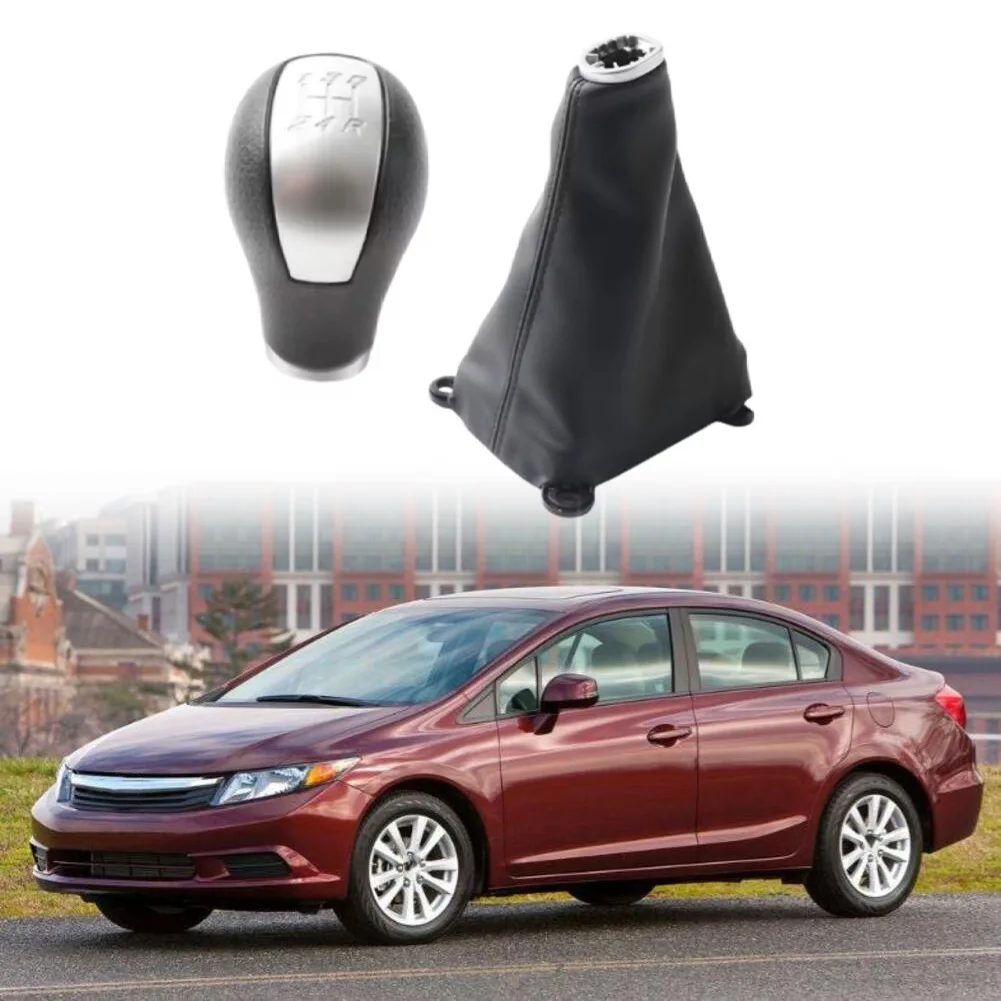 Car Interior Trim Gear Knob Dust Cover Car Interior Upgrade Leather Trim Wear-resistant Non Deformation Gear Knob