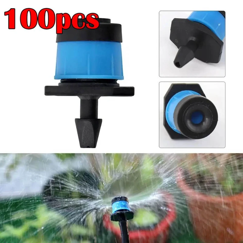 

50PCS Garden Watering Sprinklers Full-circular Adjustable Fountain Nozzle Adjustable Scattering Spray Mushroom Dripper