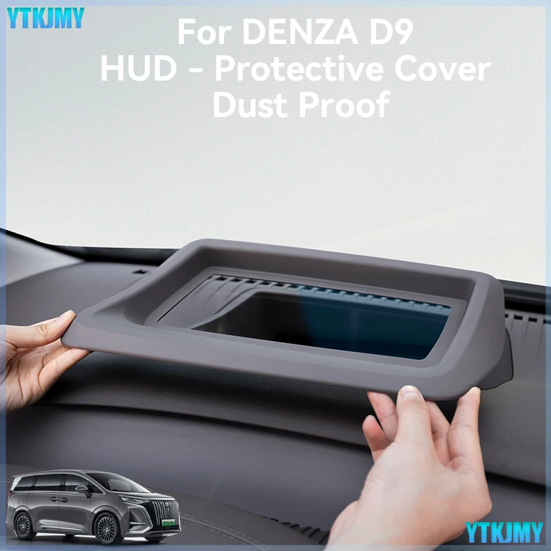 

2025 DENZA D9 HUD protective cover,head-up display protective frame, instrument panel, interior decoration accessories