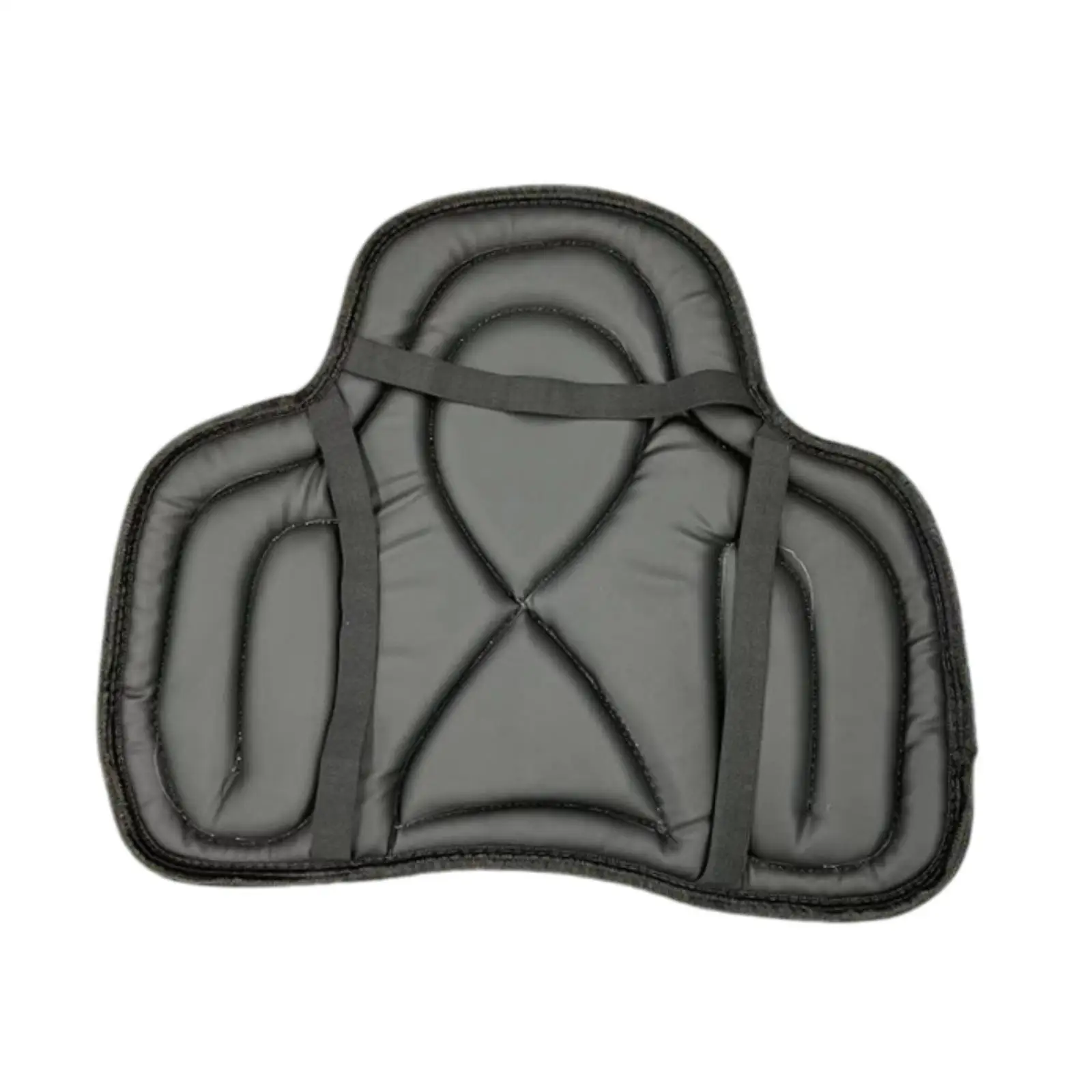 Comfortable Saddle Pad PU Leather Thickened for seat Cushion Shock Absorption Non Slip Western Riding Gear for Horses
