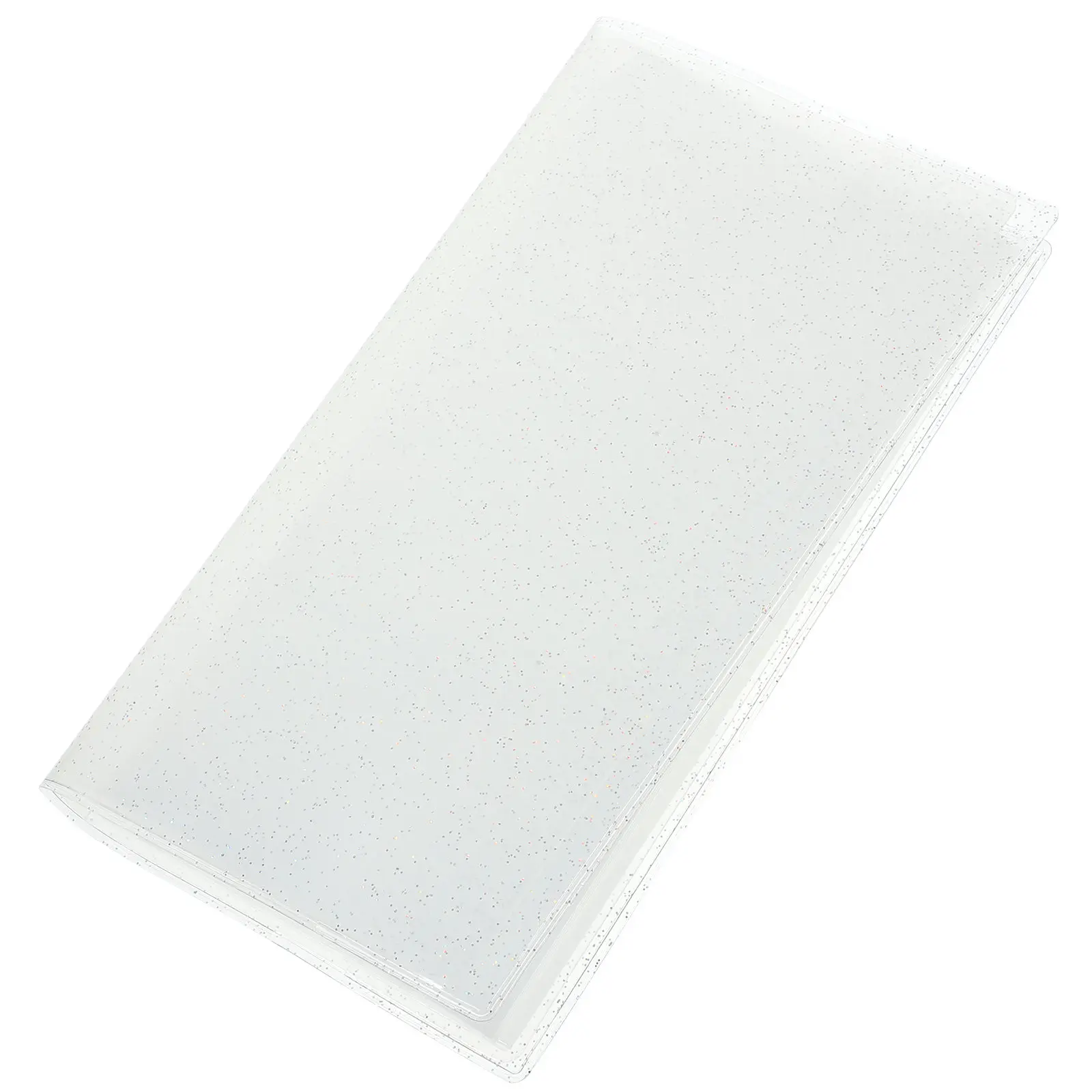 Multi-Functional Jelly Tickets Collection Album Portable Cards Storage Organizer Movie Tickets Protector Business Card Holder