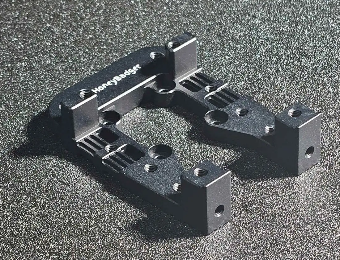 Honeybadger Xol and StealthBurner Lightweight Aluminum toolhead Carriage