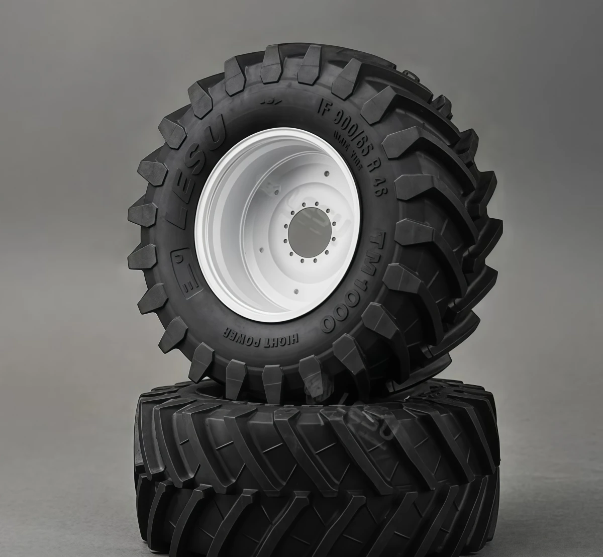 LESU 1/14 Aoue-1050 Hydraulic Return-to-Center Steering Valve Tractor Tire Wheel Hub Full Set RC Hydraulic Upgrade Parts