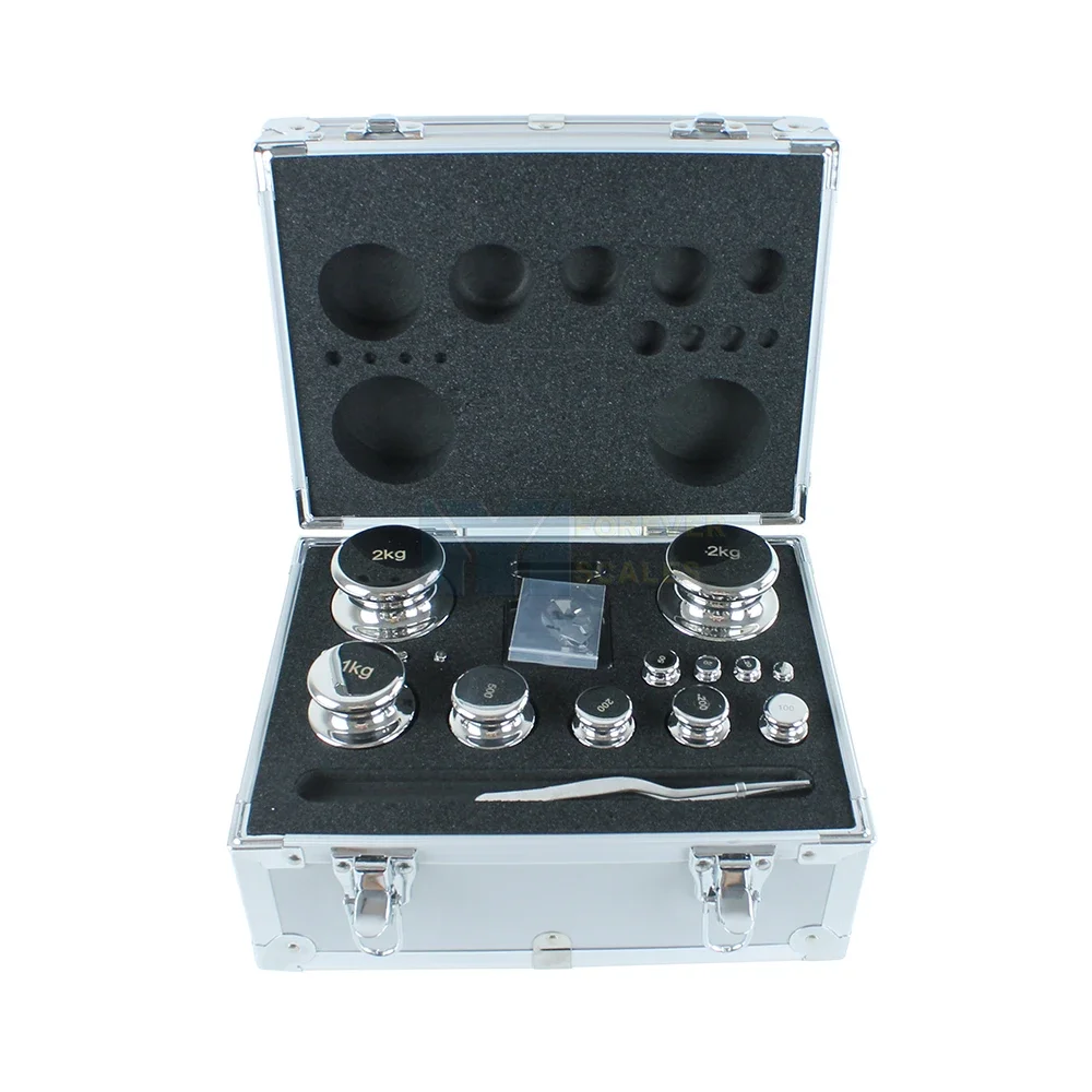 

Набор калибровочных гирь 1 мг-2000 г E1 F1 F2 M1 Стандартный уровень для калибровки весов Полный диапазон