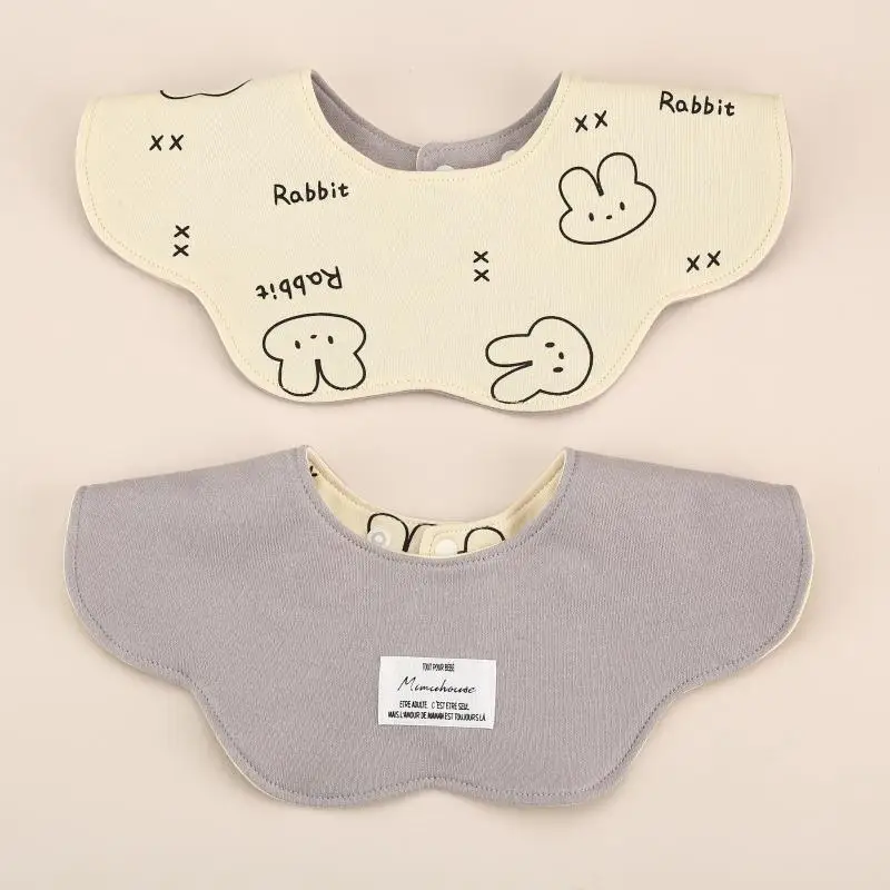 Baberos de algodón para bebé recién nacido, estilo coreano, tipo Pastoral Floral, Bandana para eructar, bufanda, paños para niños y niñas, toalla para Saliva, 1 Uds.