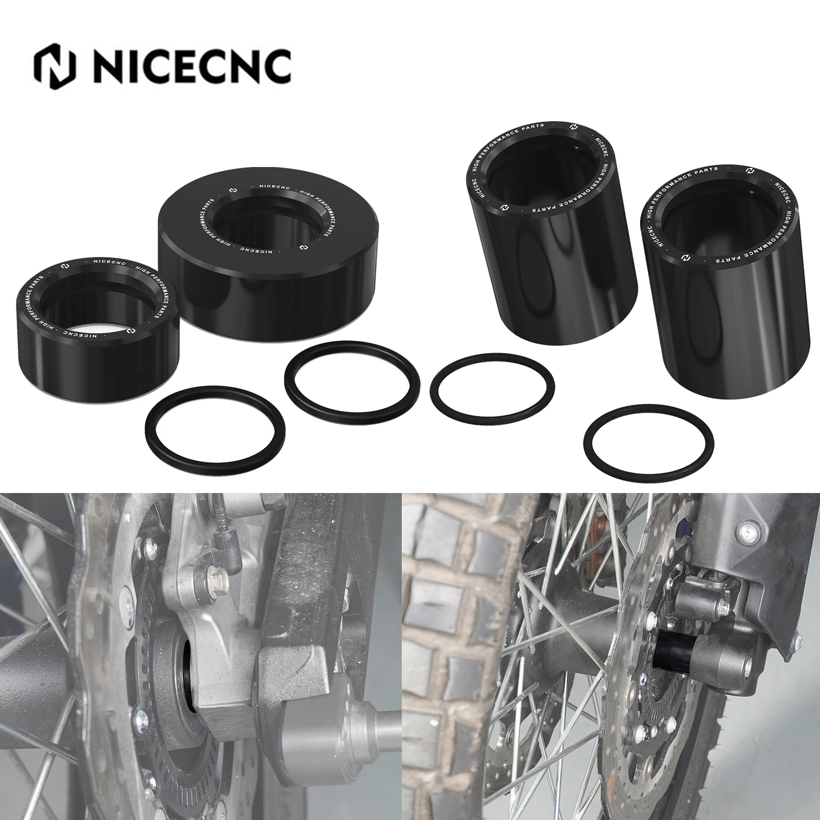 

Motorcycle Front Rear wheel Spacers For Yamaha Tenere 700 T700 XTZ 700 2019-2024 2023 Rally Edition 2020 2021 2022 2023 2024