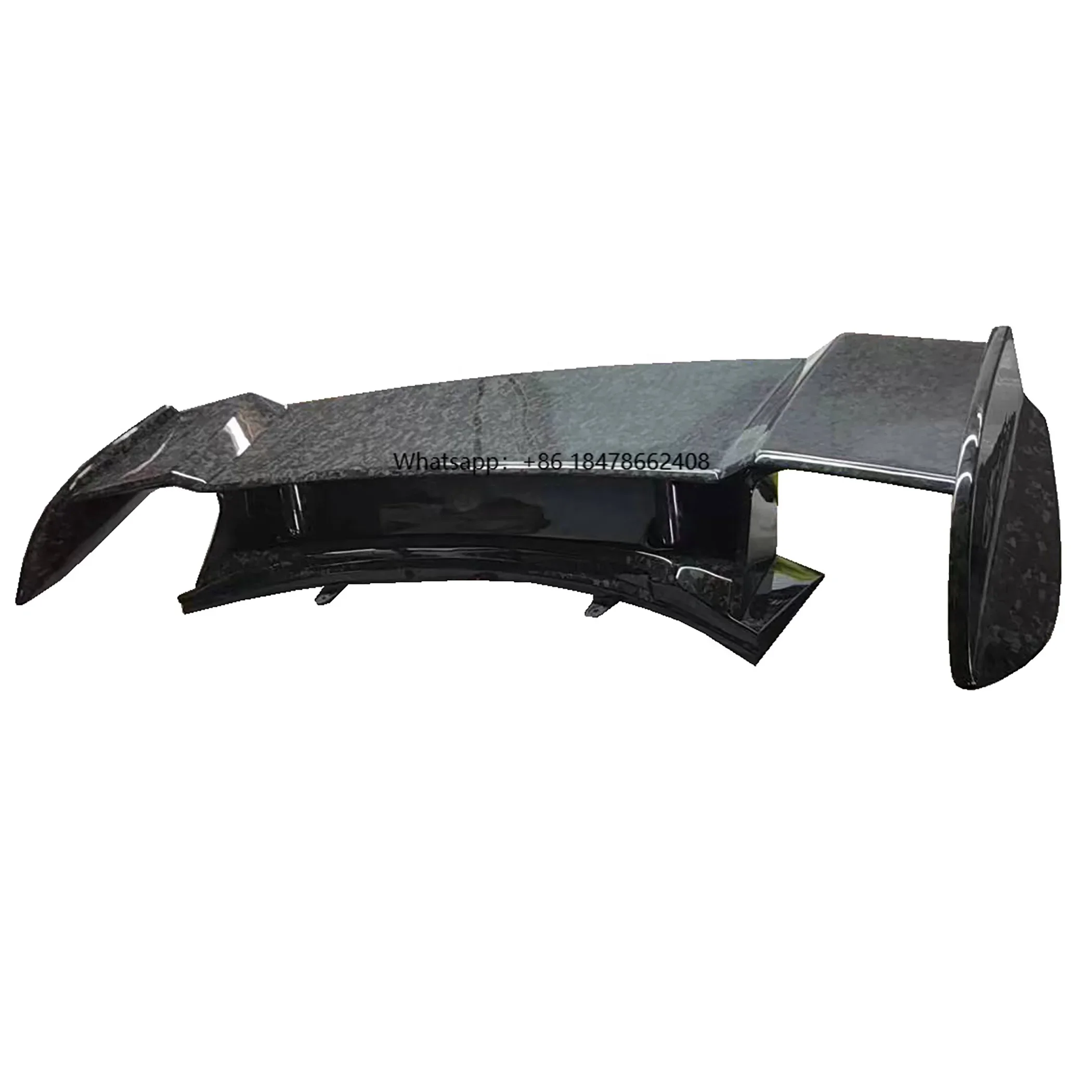 Z-ART 911 Turbo Dry Carbon Fiber Rear Wing for 991 Turbo S Dry Carbon Fiber Tail Wing for 991.1 991.2 2012-2018