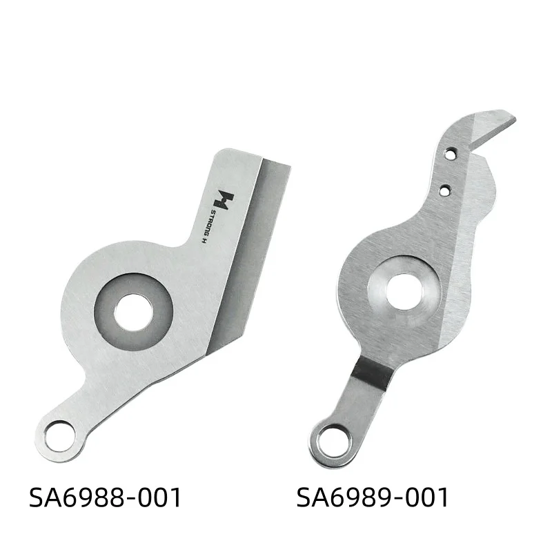 Máquina de coser fuerte marca H BROTHER RH9820 cuchillo movible R SA6988001 cuchillo movible l SA6989001