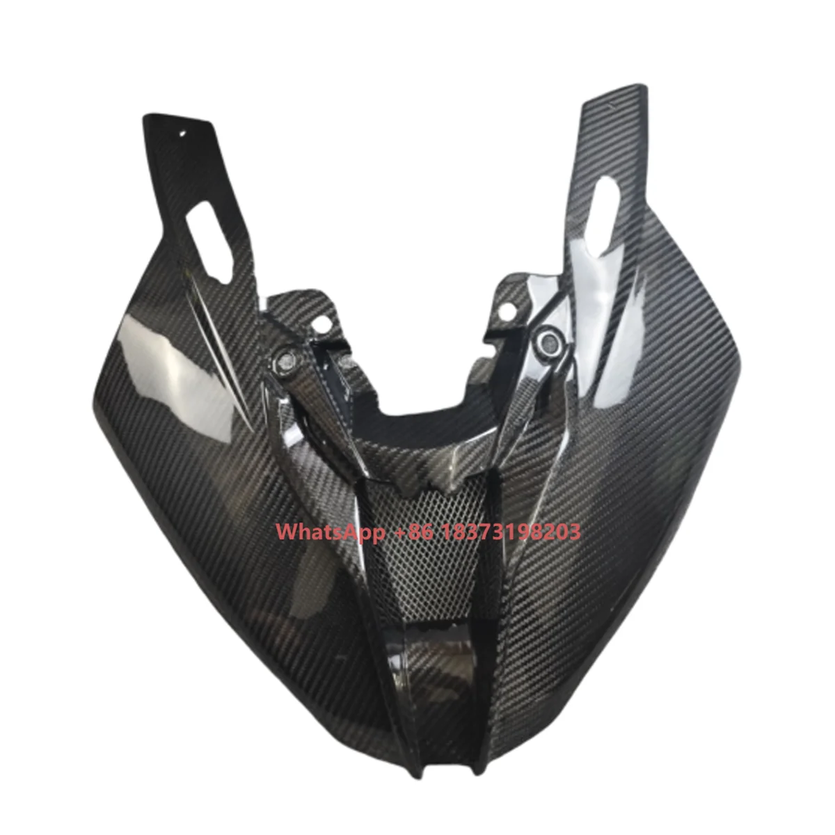 

For S1000RR 2023 2024 3K 100% Dry Carbon Fiber Motorcycle Accessories Front Air Intake Ram Headlight Fairing