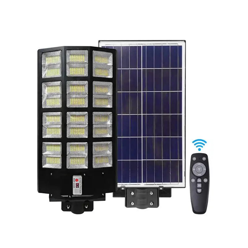 IP67 ضوء الشارع LED بالطاقة الشمسية مع مستشعر من الغسق إلى الفجر لإضاءة الطريق