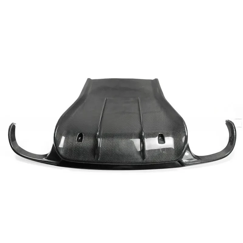 Applicable for Porsche 911 991 Carbon Fiber Modification Parts VORSTEINER Style Spoiler Rear Lip Base Plate Addition