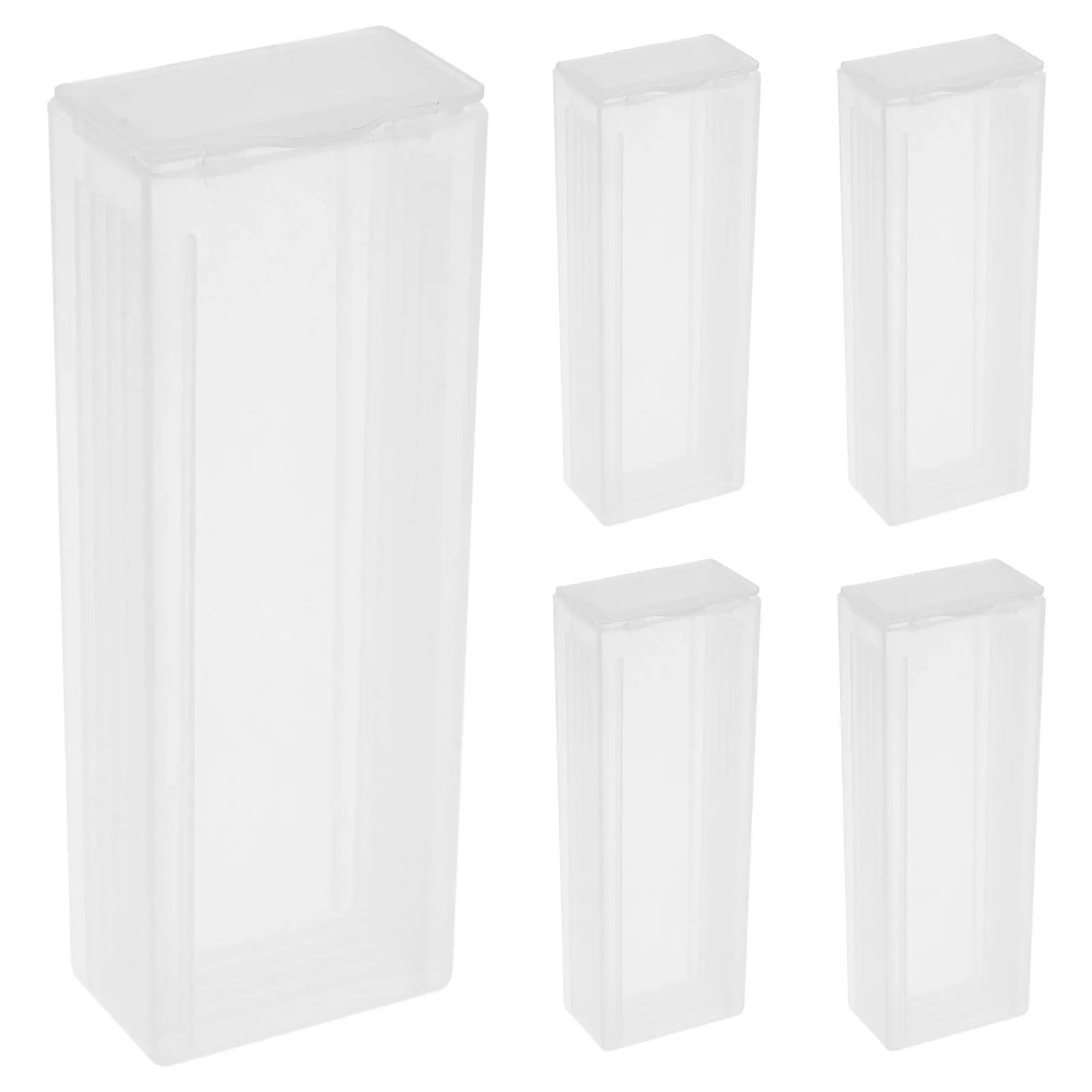 

5pcs For Pathological Slides Storage Abs Material Easy Clean Durable Slide Holder Case Mailer Organizer