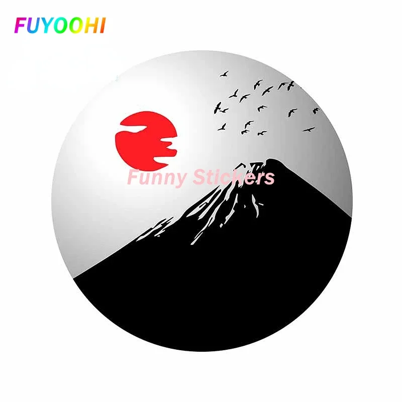 

FUYOOHI Play Stickers Fashion Sunset Mount Car Stickers Windows Personality Decal Car Styling Surfboard Camper Decoration