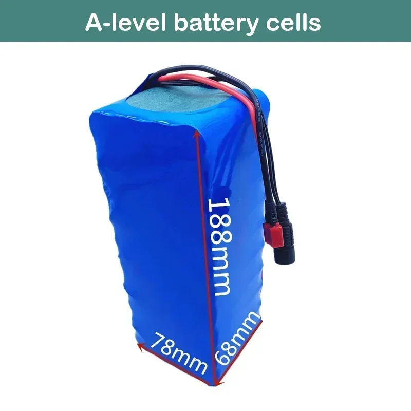 2024 New 36V 10S4P XT60 40Ah Battery Pack 1000W High Power Battery High Quality 18650 Battery BMS+42V Charger DIY Production