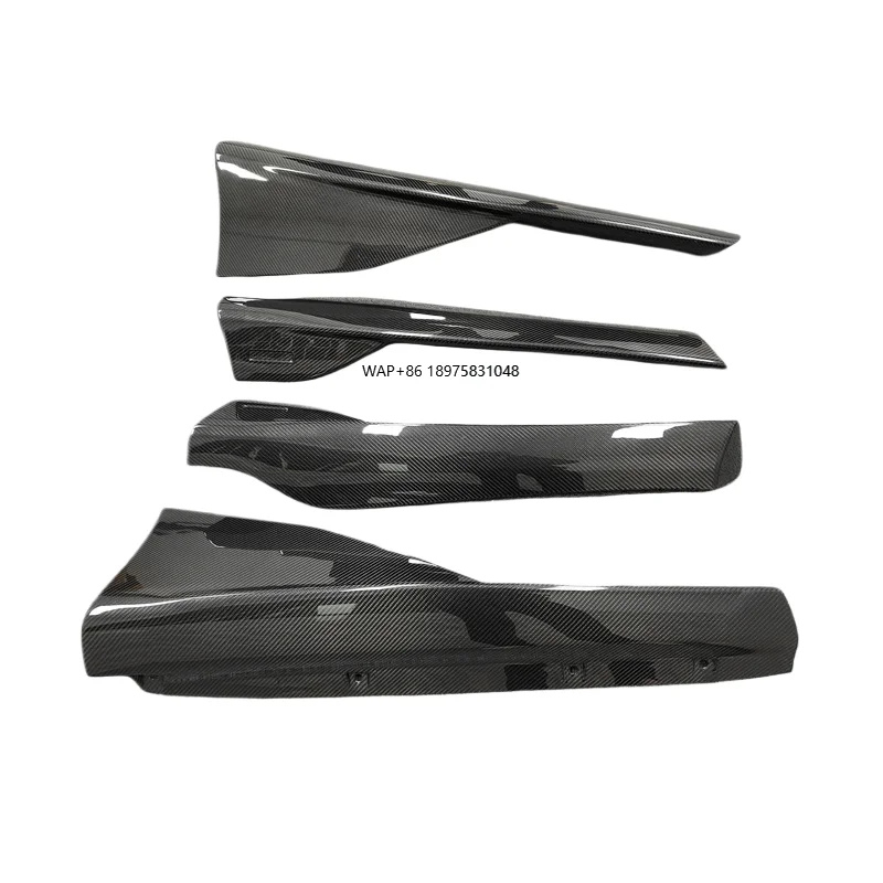 High Quality Carbon Fiber 600LT Style Side Skirts New Upgraded Body Kit for 2015-2018 for 540C 570S Bumper Modified