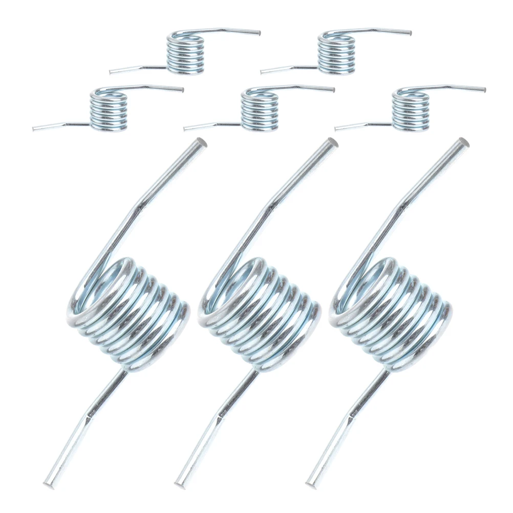 

8 Pcs Jack Spring Heeled Hydraulic Floor Steel Accessories for Heavy Duty Tension Kit Springs Repair Tools Horizontal Parts