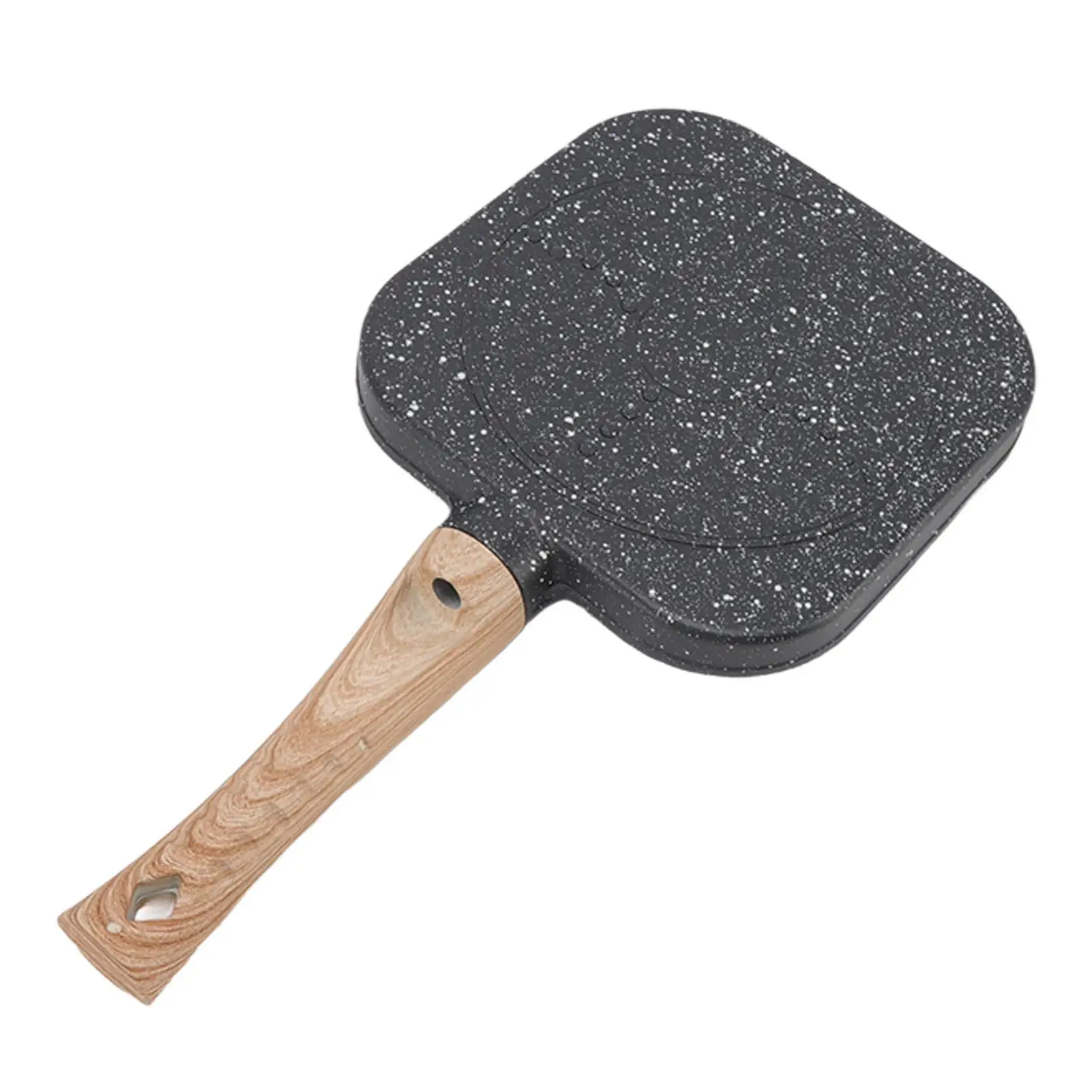 3 in 1 Heat Resistant Divided Breakfast Frying Pan for gas Stove and Induction Cooker