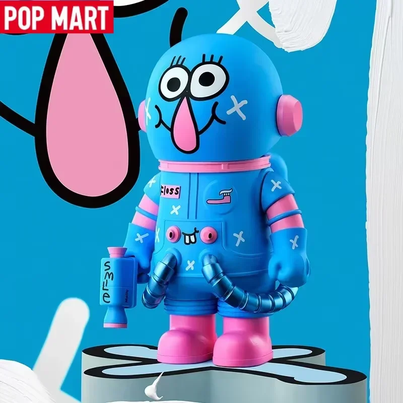 

POP MART MEGA 400% Space Molly Jon Burgerman Space Cadets Series Blind Box Toy Ornaments Figure Mystery Gift for Girls
