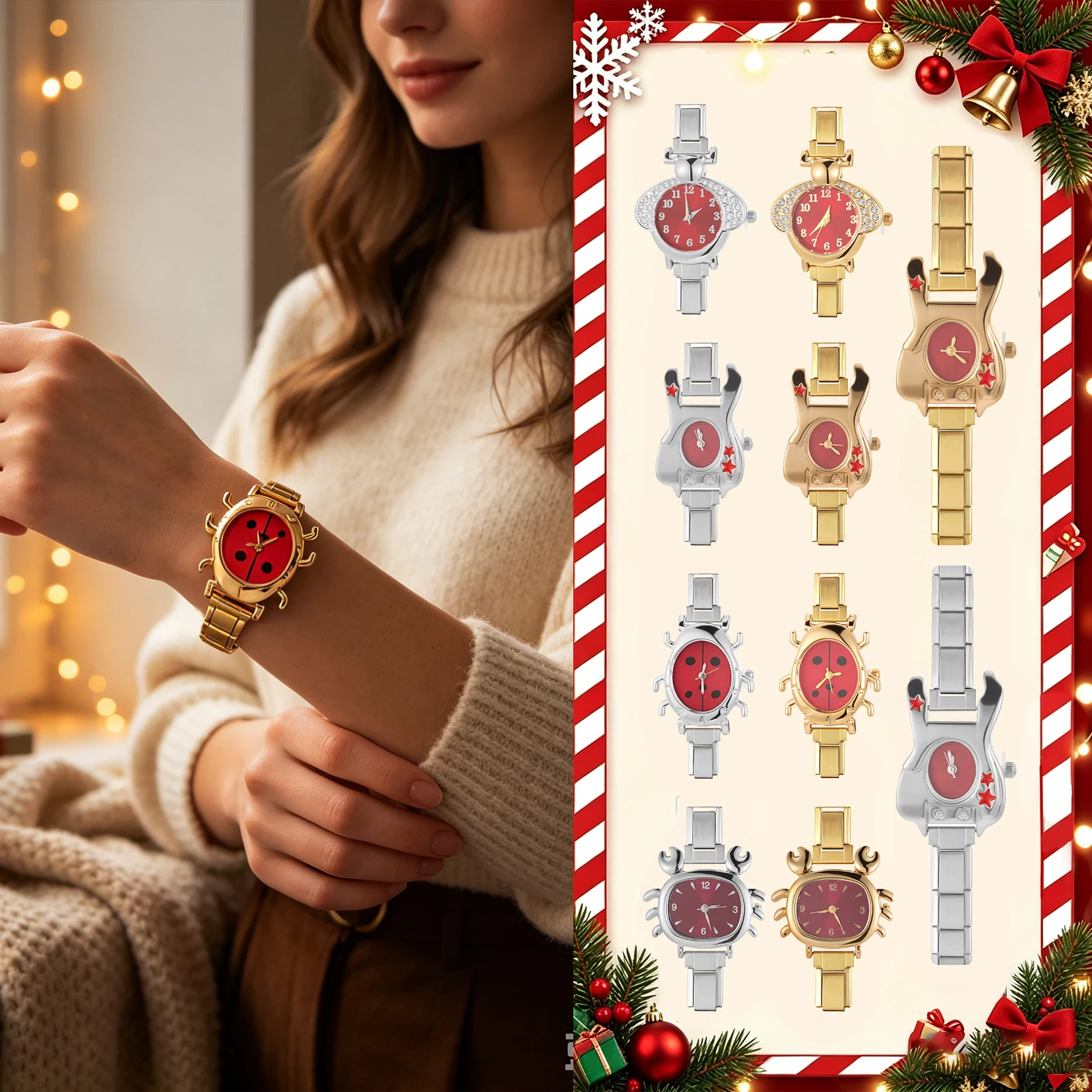 Nowe Świąteczne Śmieszne Urocz – Jewelry Making Watches recenzja i cena