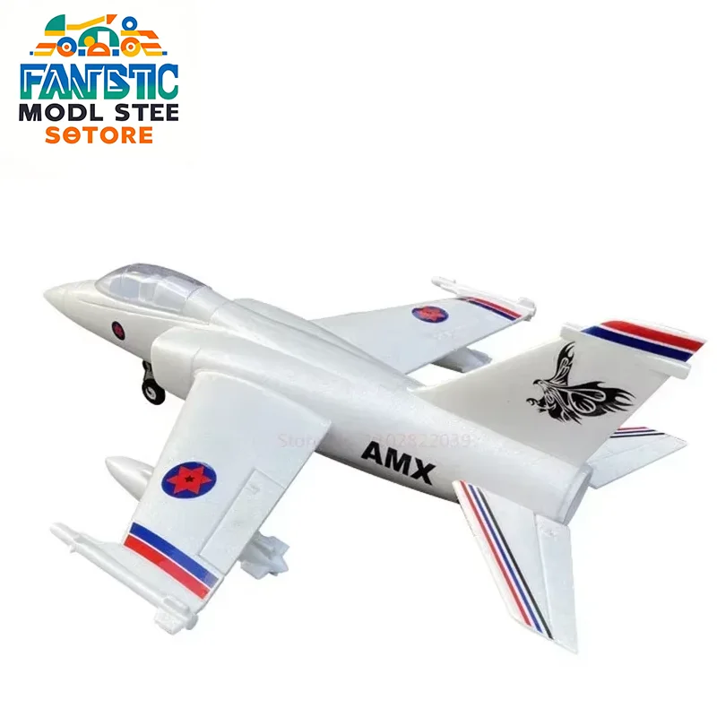 Kpq Amx Large-Sized 12 Leaf 64mm Culvert 64 Duct Motor Epo Jet Aircraft Model Fixed Wing Electric Rc Combat Aircraft Boy'S Gift