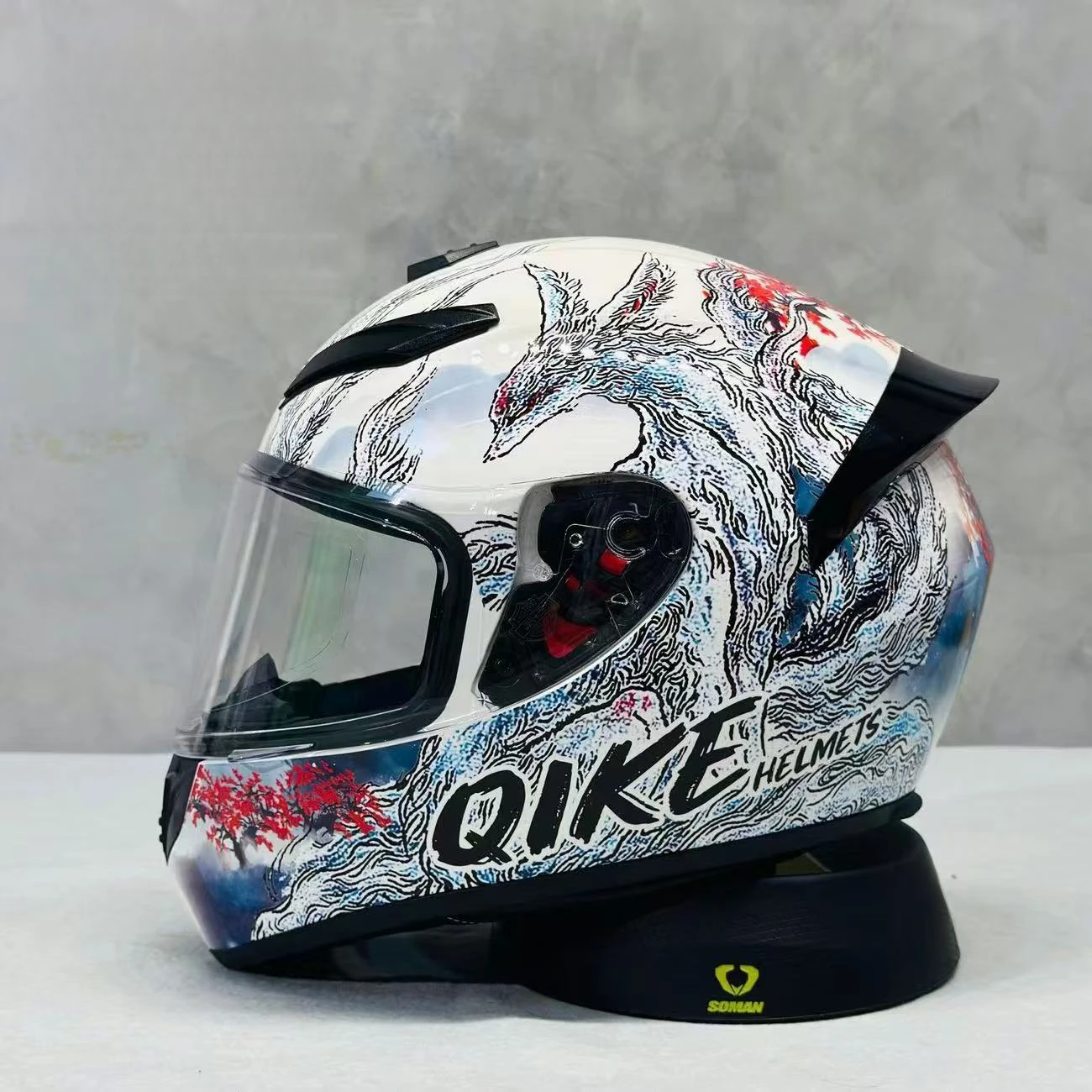 

Advanced Multi-Density EPS Liner Full Face Motorcycle Helmet Double Safe Approved for Peaceful and Enjoyable Riding Experience
