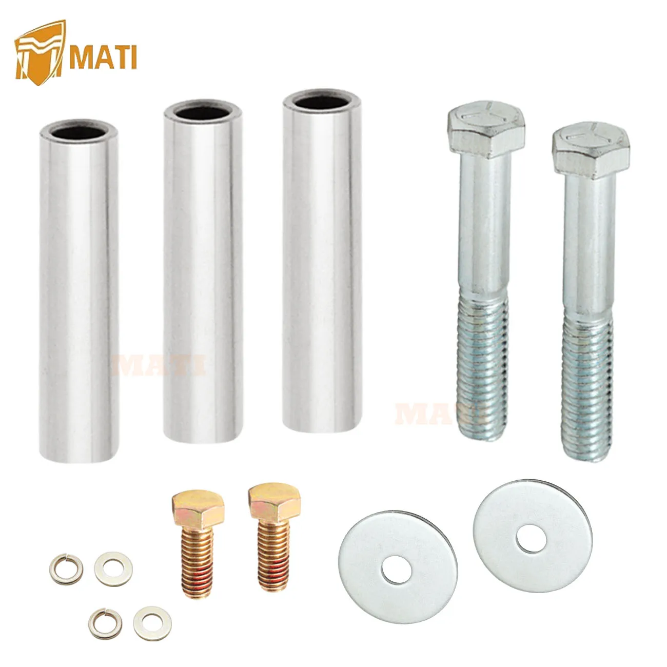 MATI Rear Left/Right A-Arm Bushing Shafts Blots Kit for Polaris Sportsman 500 800 2003-2010 Sportsman 400 450 600 700 2003-2007