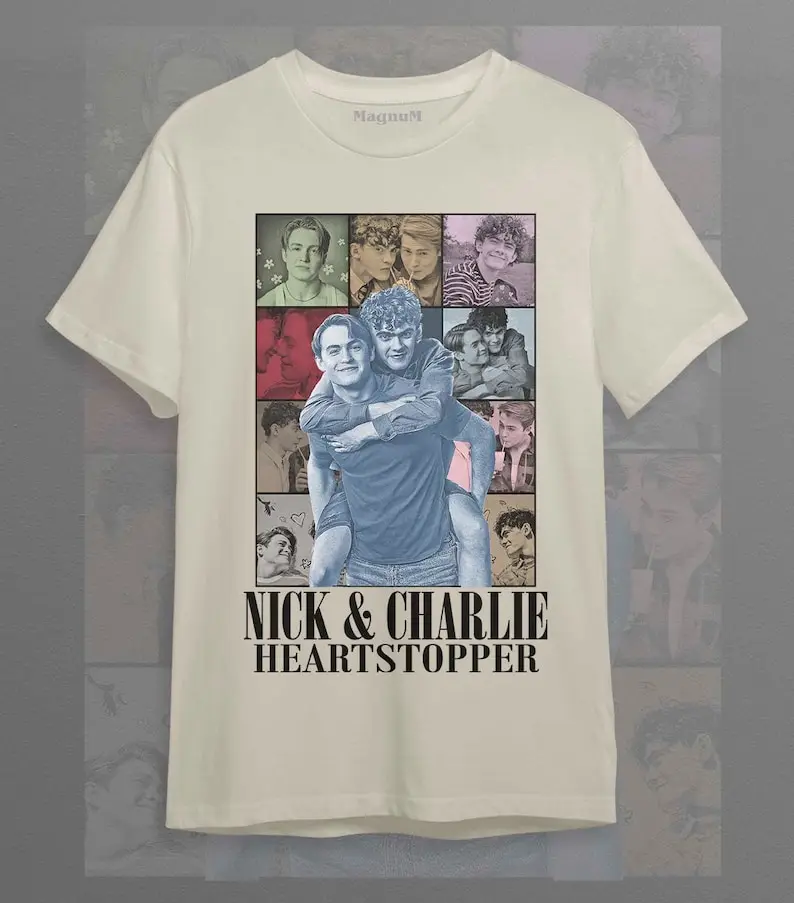 Charlie Heartstopper The Eras tour Unisex Softstyle T-Shirt