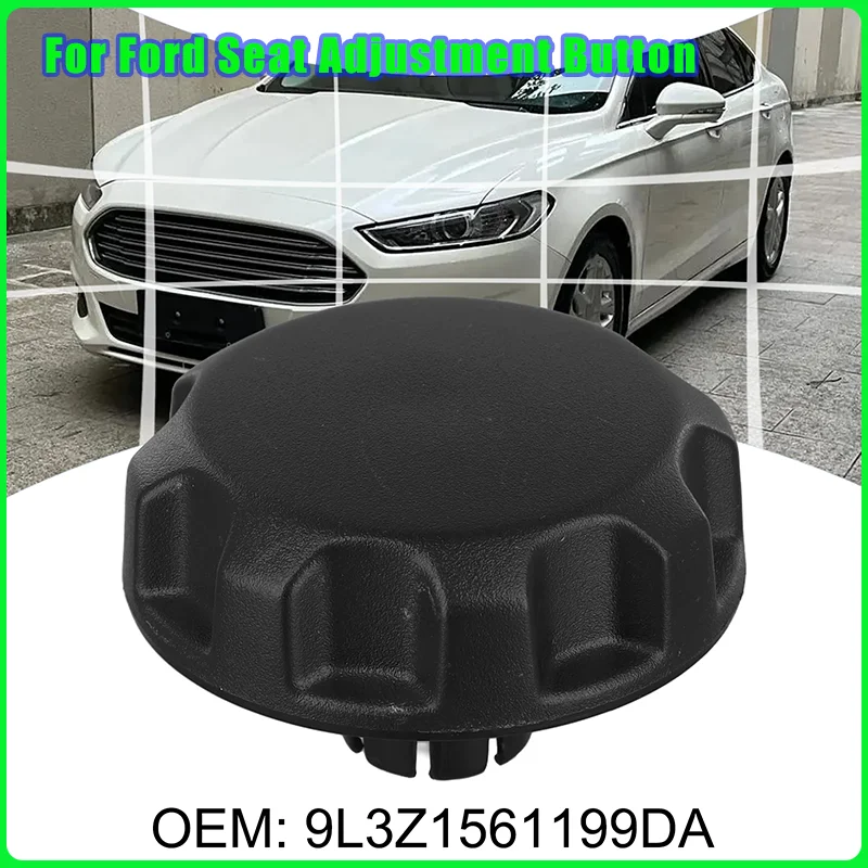 Car Front Right or Left Lumbar Turn Knob Made of ABS Material For Ford Seat Adjustment Button for 2009 2016 Models