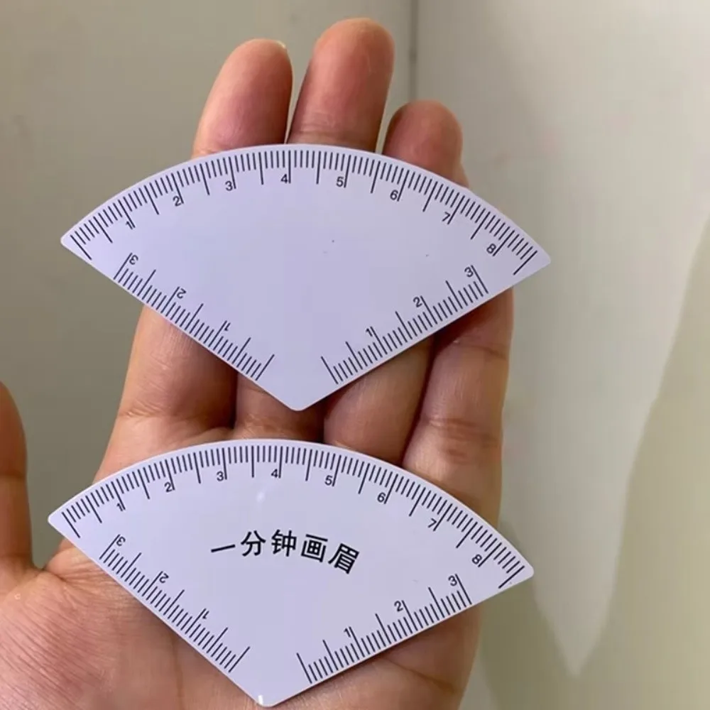 Nieuwe snelle tekening wenkbrauw tekening wenkbrauw ontwerp liniaal herbruikbare vormgeven mapping tool beauty tool cadeau