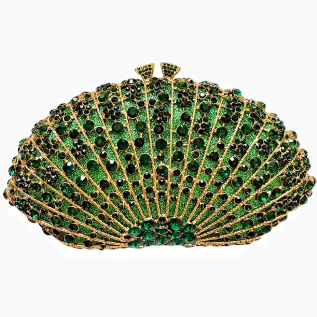 الفوشيه/الساخن الوردي حجر الراين مساء حقائب مروحة المرأة الماس الزفاف المحافظ كريستال حفلة Minaudiere سيدة عشاء كوكتيل براثن
