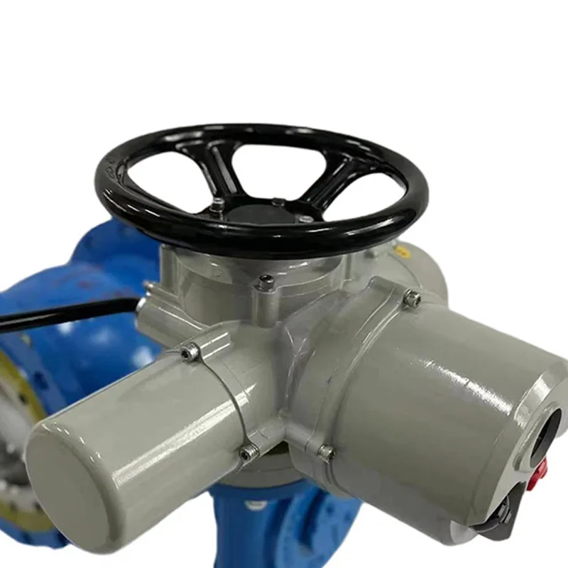 Electric Eccentric Hemisphere Valve, Side Mounted Electric Pneumatic Turbine Electric Hydraulic Eccentric Hemisphere Valve