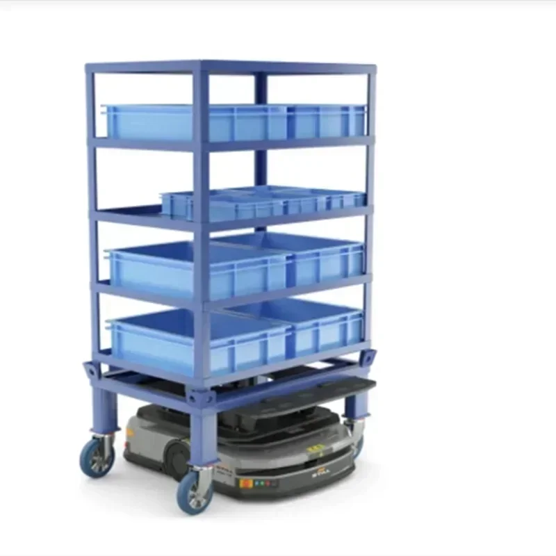 2025robotic warehousing material handling equipment agv robot with MAX 200kg LOAD AGV robot