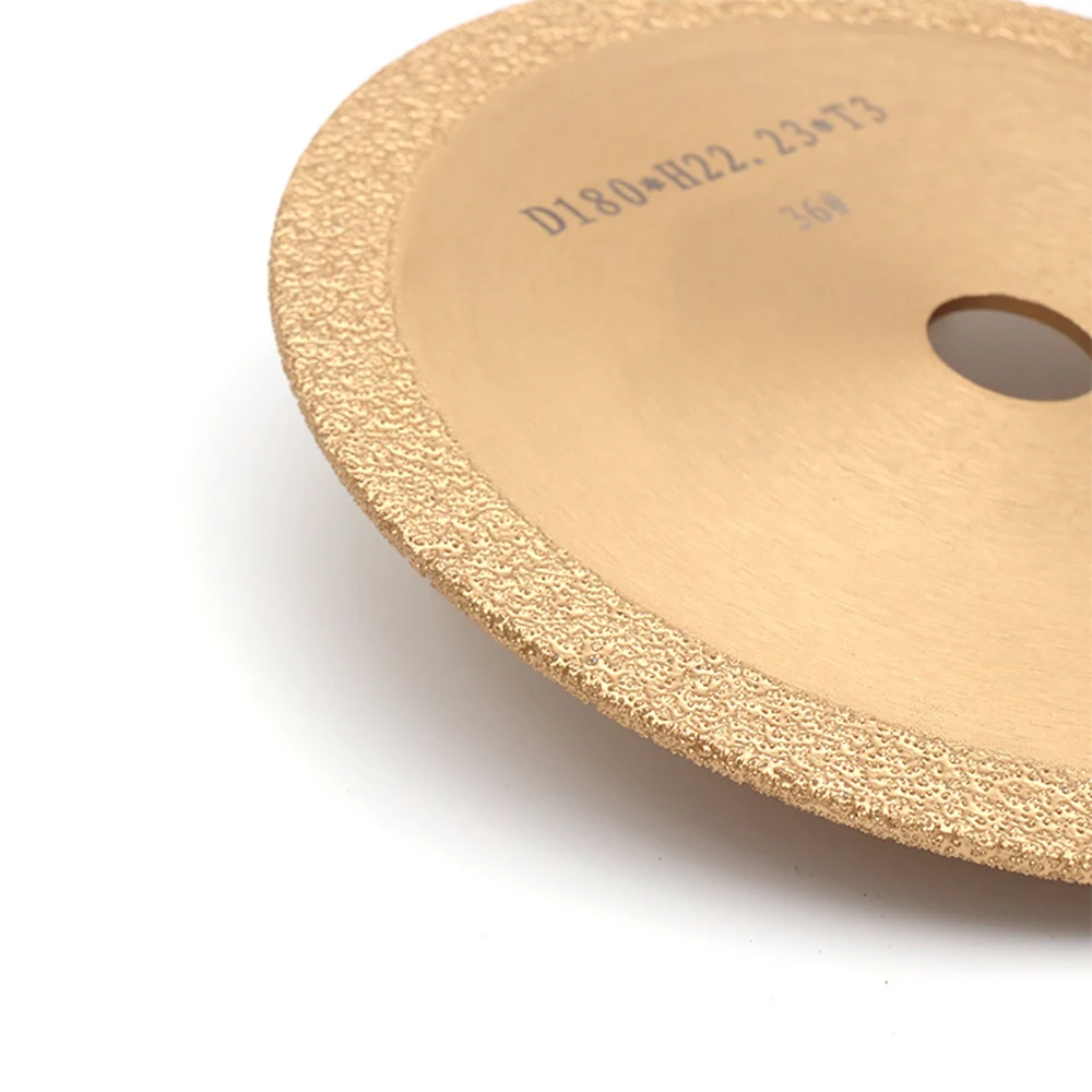 125/150/180 مللي متر الماس الحديد الزهر شفرة تقطيع طحن عجلة المعادن شفرة المنشار الرخام طحن شفرة للزجاج اليشم أدوات السيراميك #4