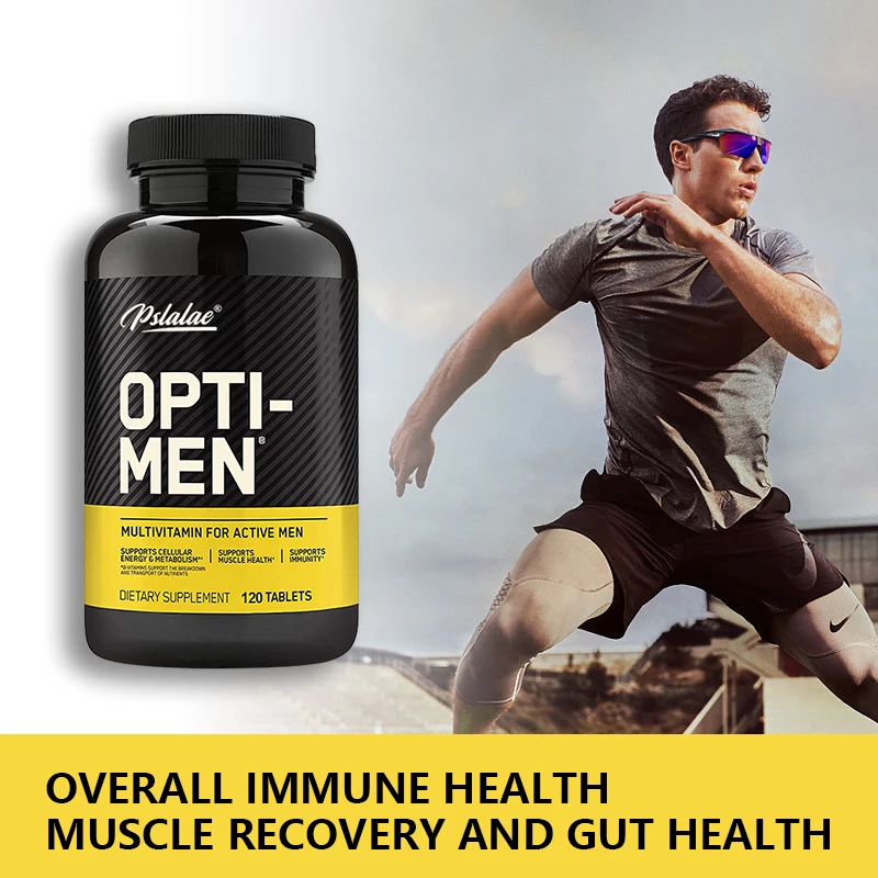 

Opti-Men Daily Multivitamin Capsules with Vitamin C, Zinc and Vitamins D, E, B12