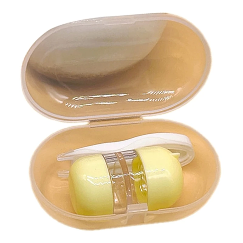 New 1Set Secure Contact Lenses Case Convenient Versatiles Contact Lenes Case