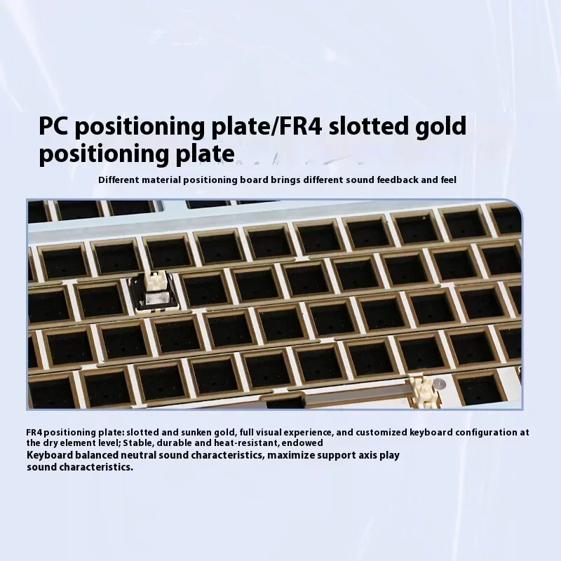 Metapanda PD75M V2 لوحة المفاتيح الميكانيكية سبائك الألومنيوم شاشة ذكية ثلاثي الوضع RGB تأخير منخفض لوحة المفاتيح اللاسلكية طوقا هدايا الكمبيوتر