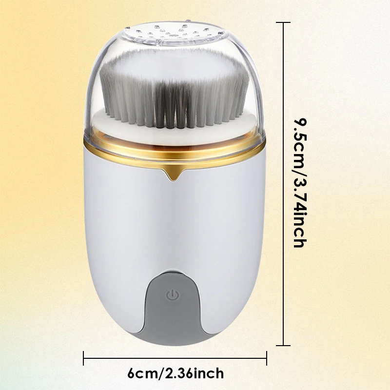 3 IN 1 Spazzola elettrica per la pulizia del viso Detergente per il viso Macchina per il lavaggio Punti neri Pulizia profonda dei pori Strumento per la pulizia del viso Spa Cura della pelle