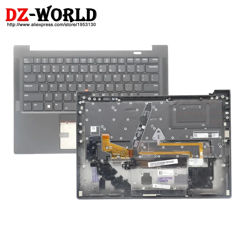 For Lenovo Thinkpad X1 Carbon 10th Gen Keyboard Upper Case Palmrest Shell Cover 5M11H44213 5M11K07691  5M11H44290  5M11K07684