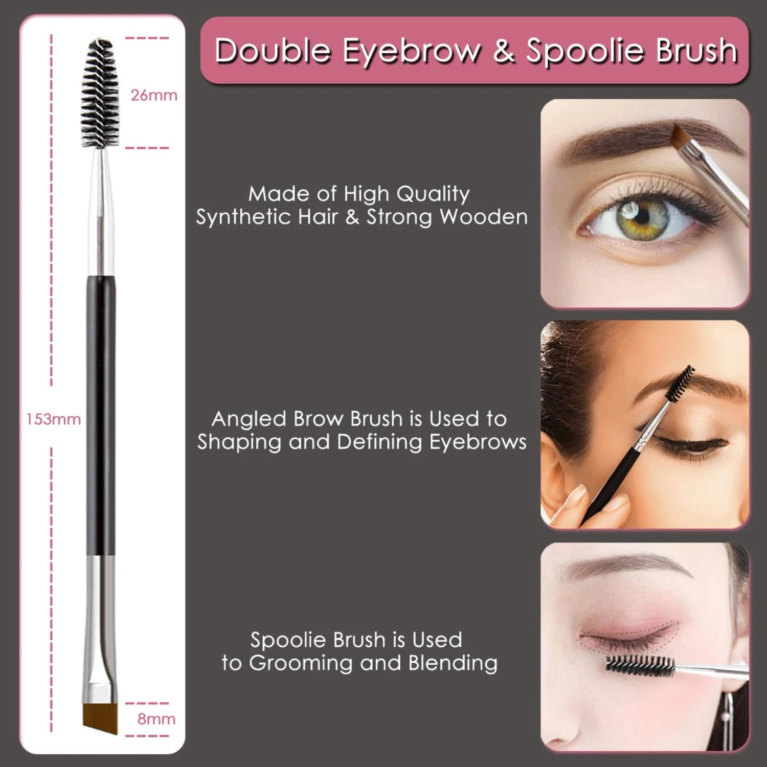 Wybierz się za pomocą tych wysokiej jakości, luksusowych pędzli do makijażu, które przekształczą rutynę pielęgnacji twarzy. Doszczegnij się do doskonałego i profesjonalnego