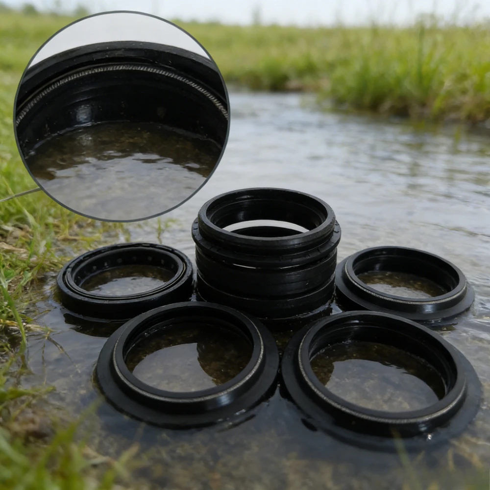 

Front Fork Oil Seal Dust Cover for HONDA CRF250 CRF250L Rally 2017-2020 19 CRF300 CRF300L Rally 2021-2024 2022 2023 CRF 250 300