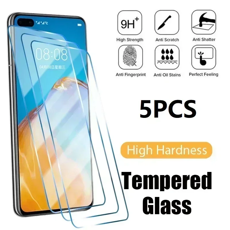 3Pcs Tempered Glass For Huawei Y6S Y6P Y7P Y8P Y9A Y9S Pro Prime 2019 Screen Protector