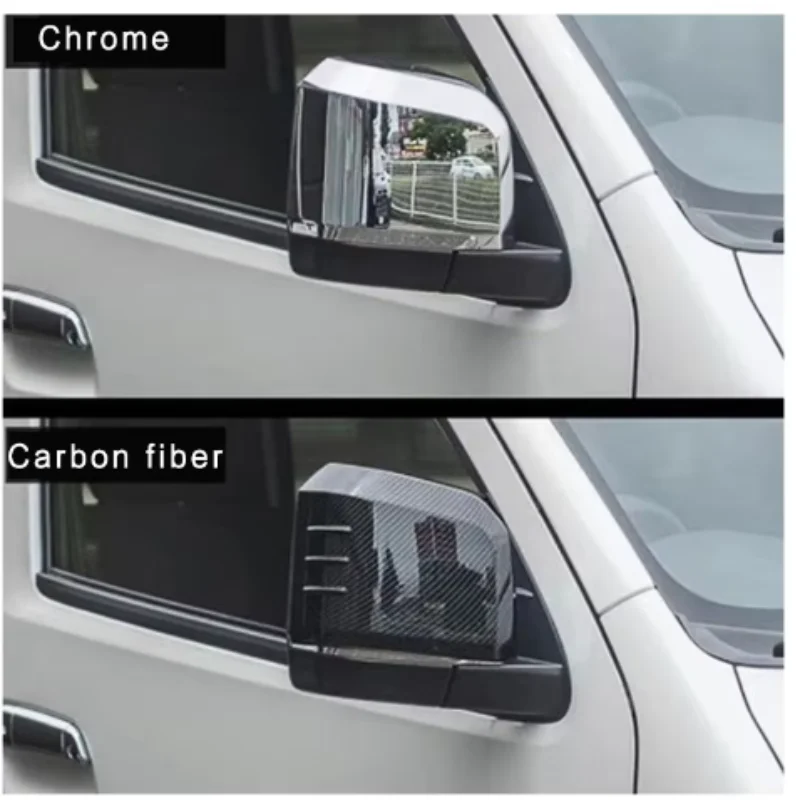 x-for-toyota-hiace-granvia-commuter-2019-2023-car-sticker-rearview-side-mirror-cover-wing-cap-exterior-door-rear-view-case-trim