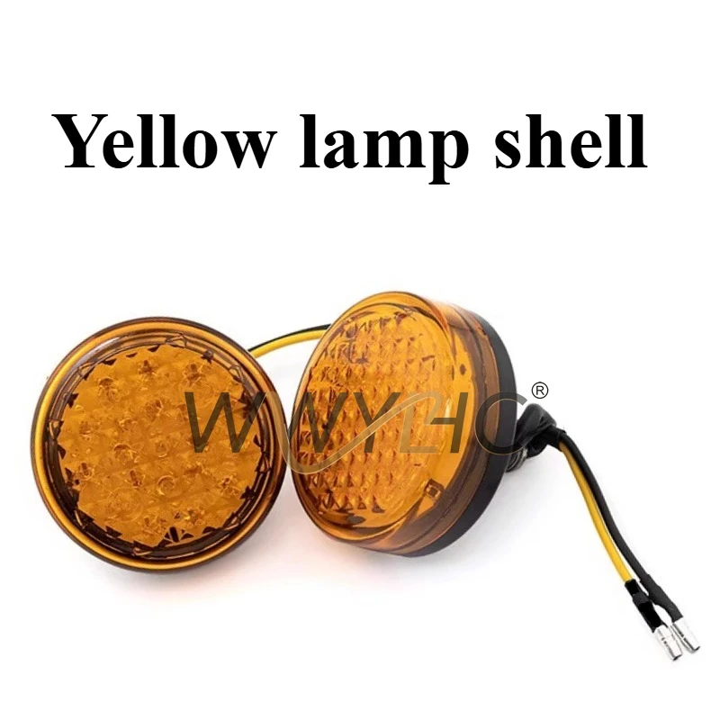 

Подходит для модификации мотоцикла, отражатель, круглый светодиодный командный фонарь рулевого управления NIU, автомобильный 12 В, поворотный сигнальный светильник