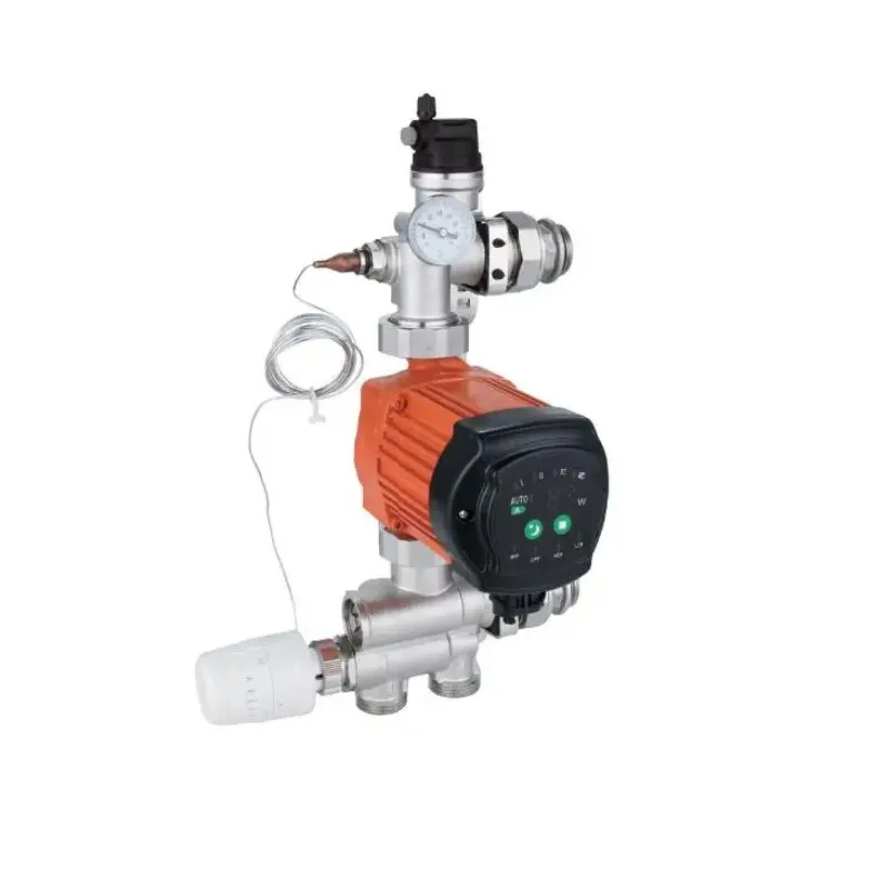 أدوات التحكم في التدفئة وأنظمة المضخات نظام مياه مختلط للأرضية